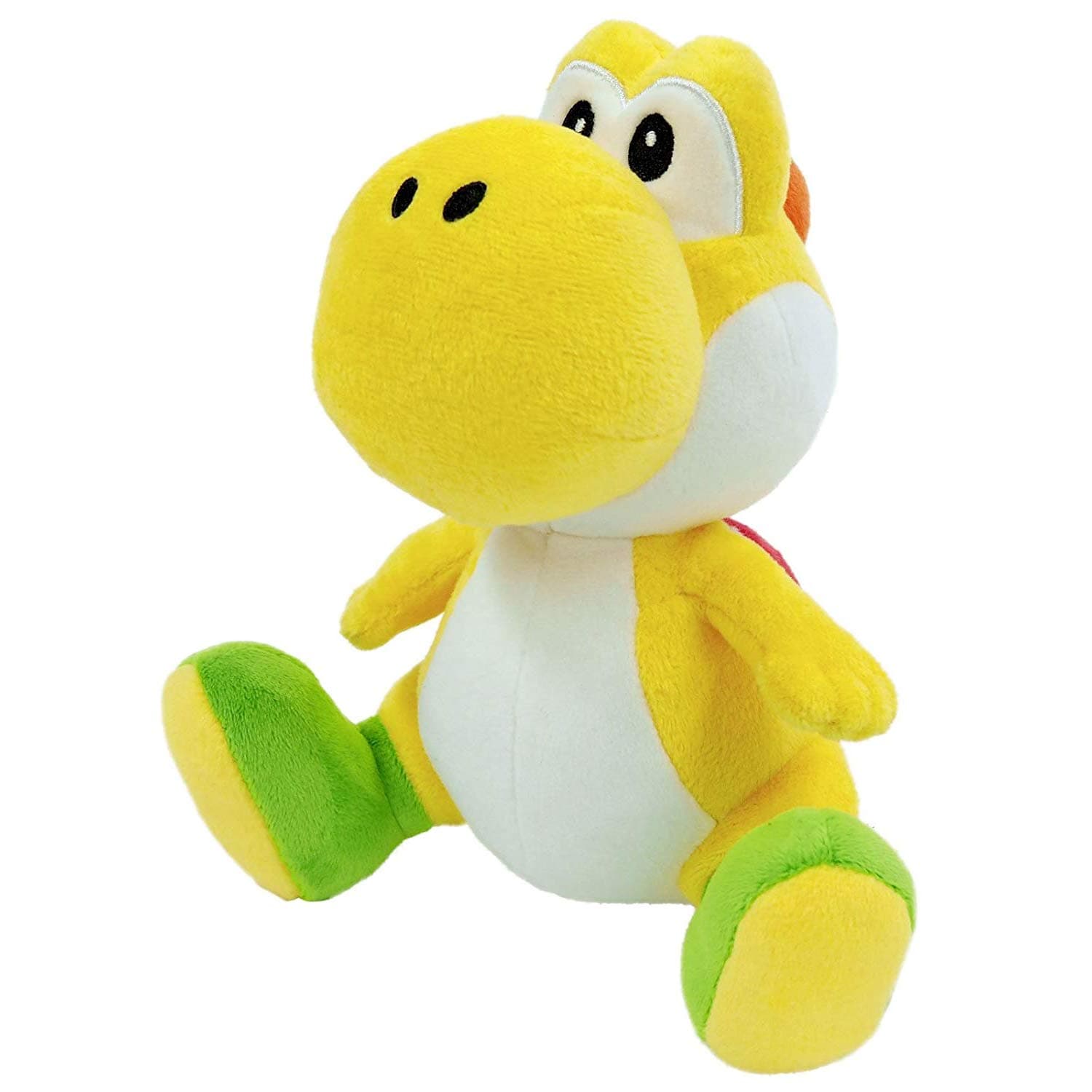 Little Buddy 1220 Super Mario All Star Collection Yellow Yoshi Plush, 7"