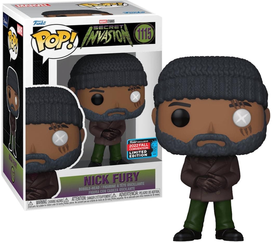 Nick Fury 1115 Exclusive Limited Edition Slip and Box Include