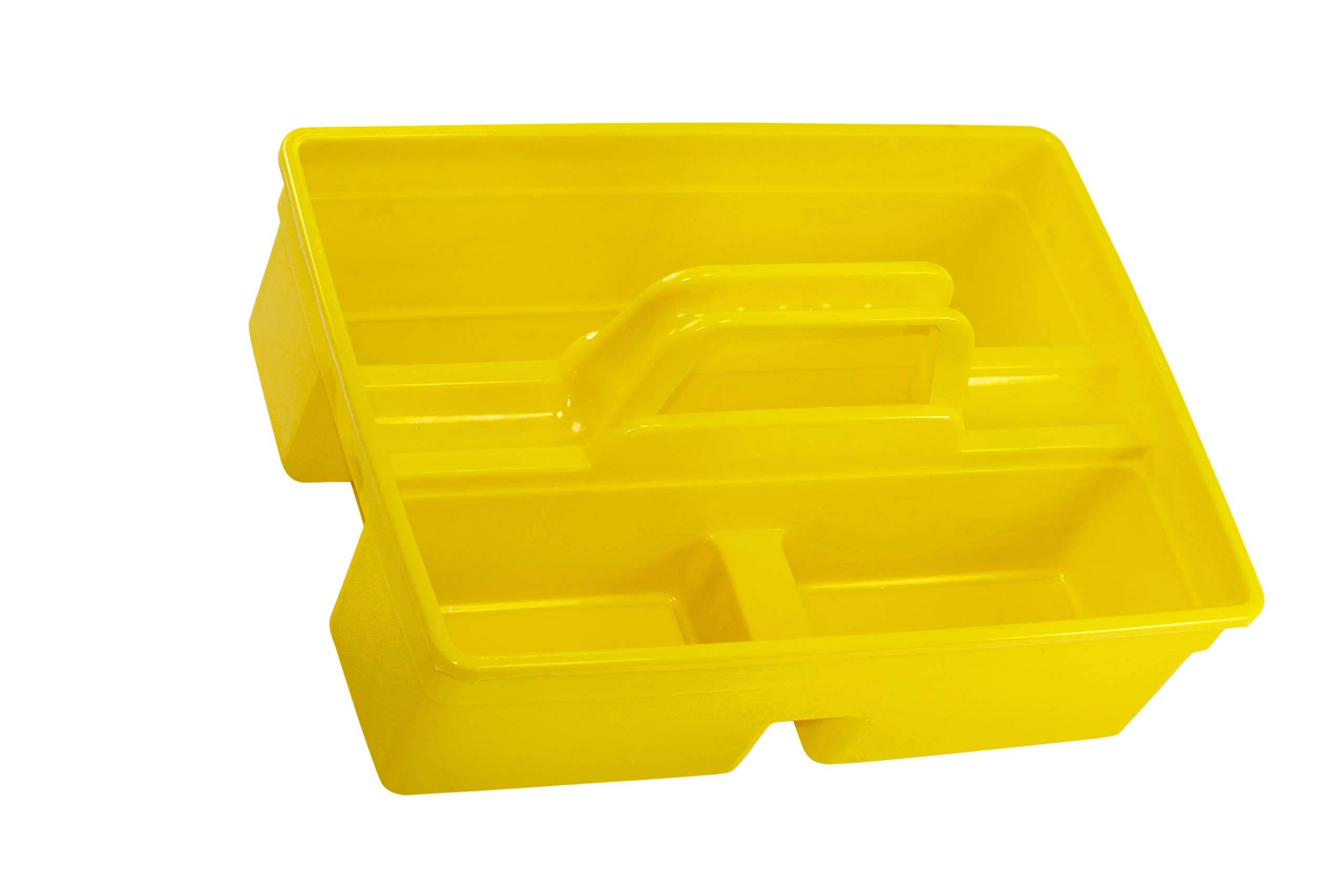 Aoomi Product Handy Caddy Bucket Made with Industrial Grade Plastic (Yellow)