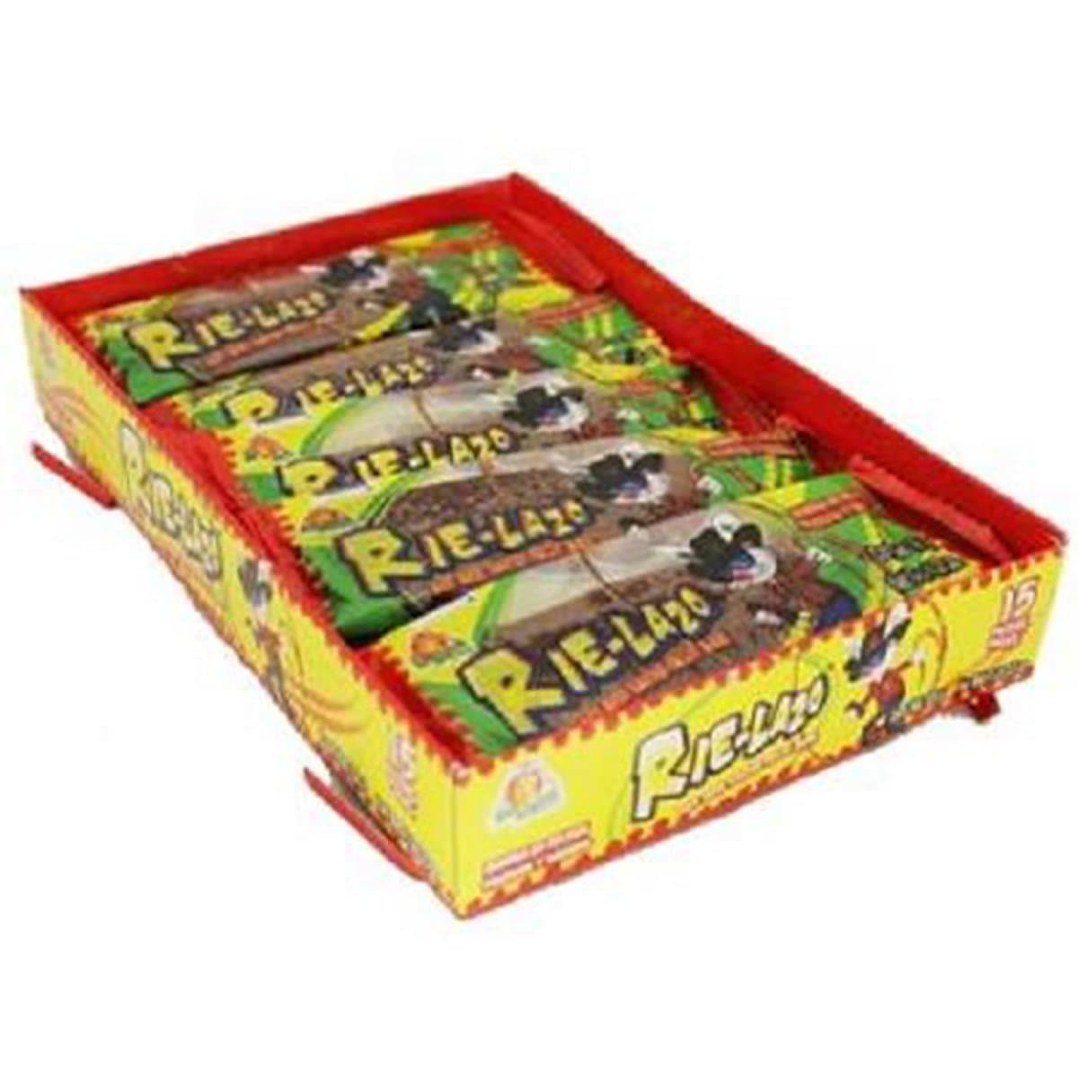 El Azteca, Rie-Lazo Hot & Salted Fruit Bar, Count 15 - Sugar Candy/Grab Varieties & Flavors