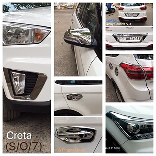 Woodman Chrome Accessories for Hyundai Creta