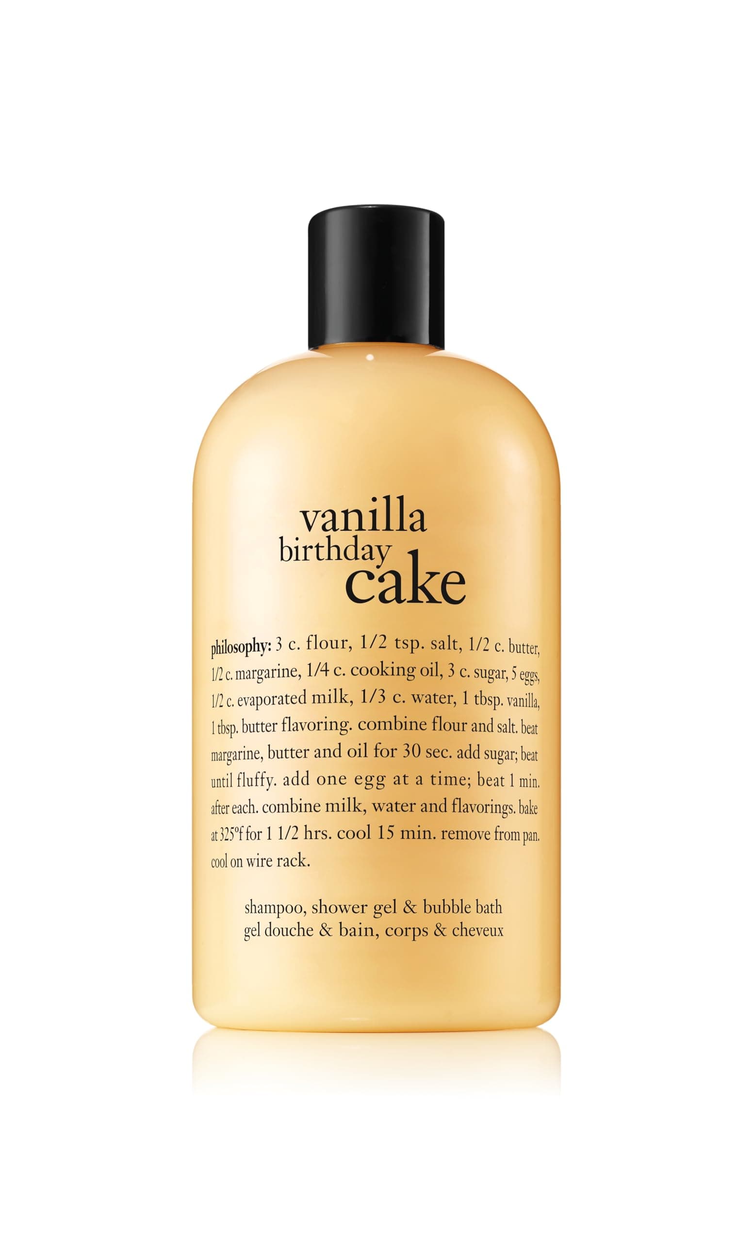vanilla birthday cake shower gel | 480ml | bubble bath | body wash