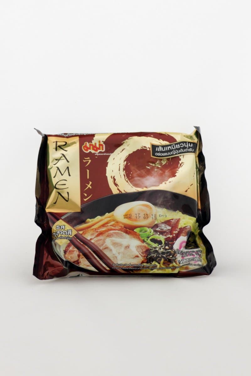 Mama Ramen Non Fried Instant Noodles Tonkotsu Flavor - 2.12 Oz (Pack of 4)