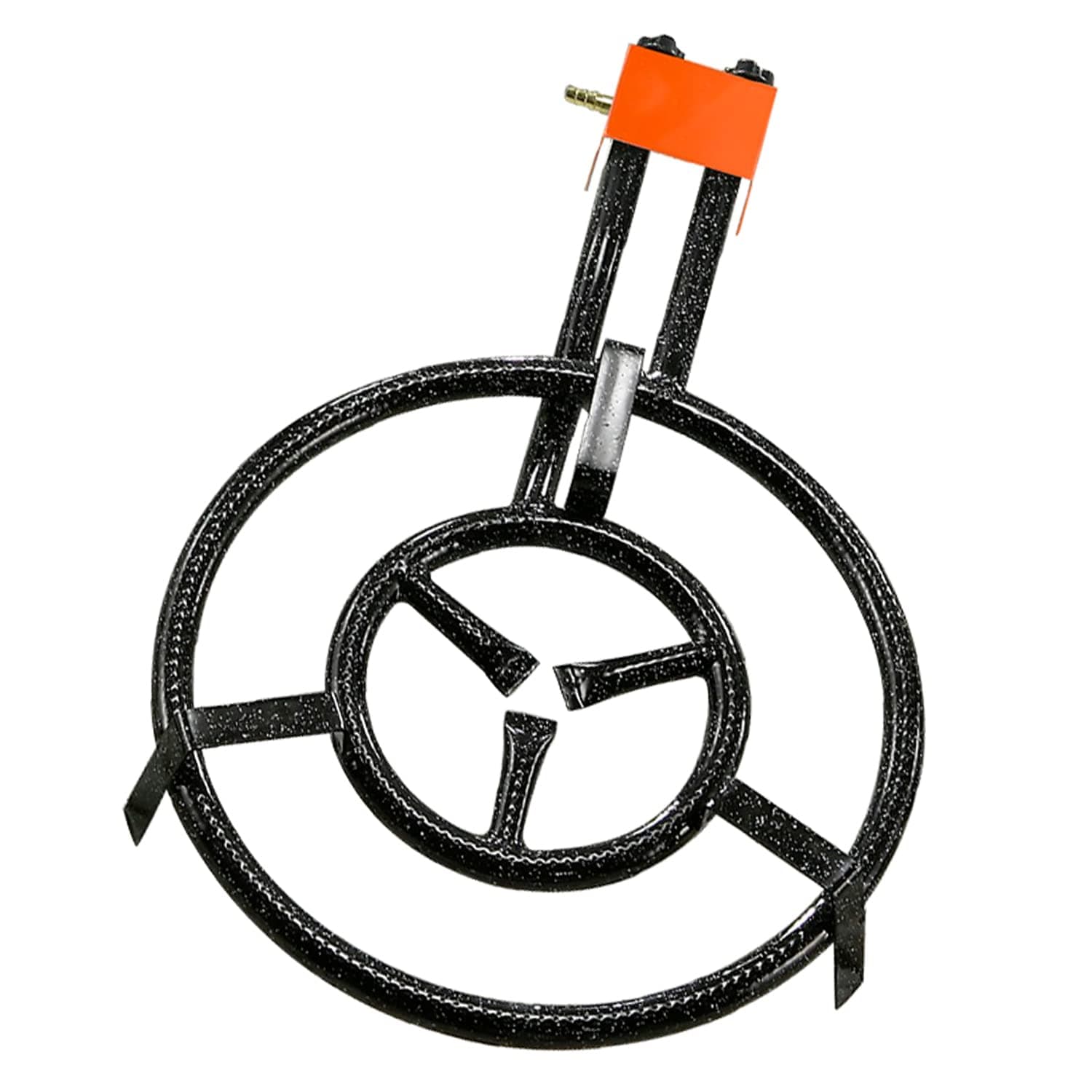 MAGEFESA 16-Inch Reinforced Enameled Paella Pan Burner, Compatible with Paella Pans up to 22 Inches, Tripod Not Included