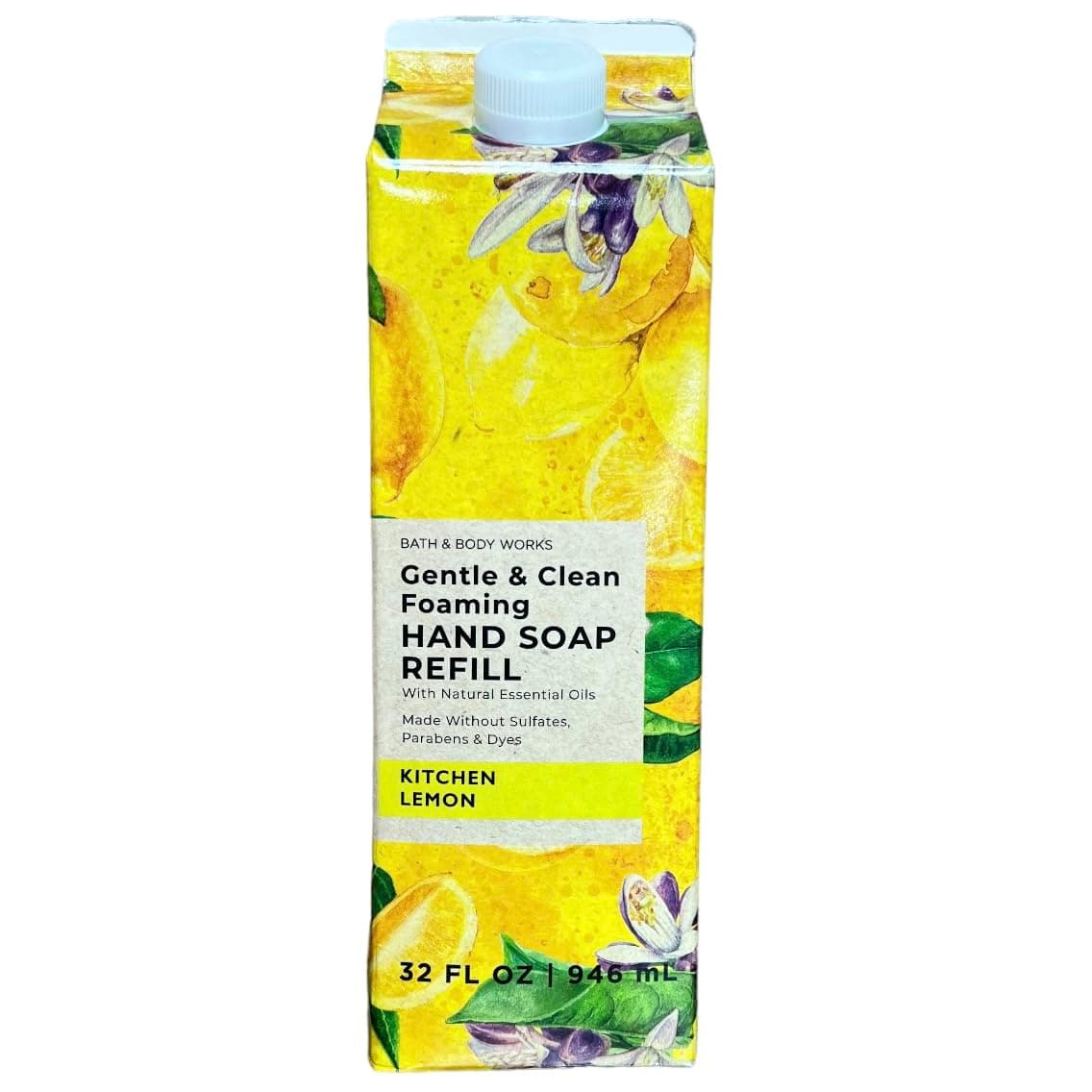 Refill for Foaming Hand Soap Soft and Clean Lemon Kitchen, 32 Fluid Ounces (Lemon Kitchen), 32 oz Liquid (1 Pack)