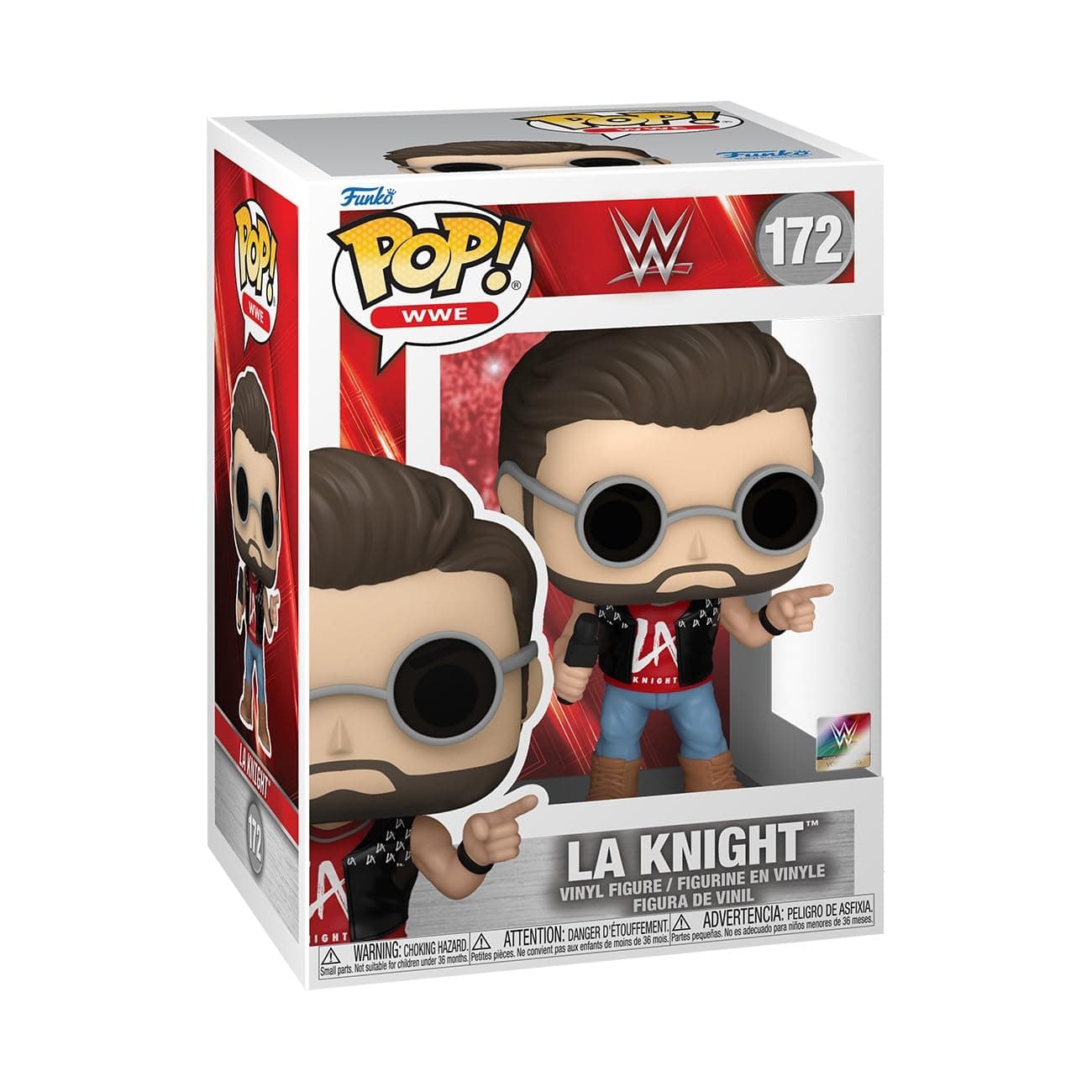 Funko POP! WWE: LA Knight - Vinyl Collectible Figure - Gift Idea - Official Merchandise - Toy for Children and Adults - Sports Fans - Model Figure for Collectors and Display