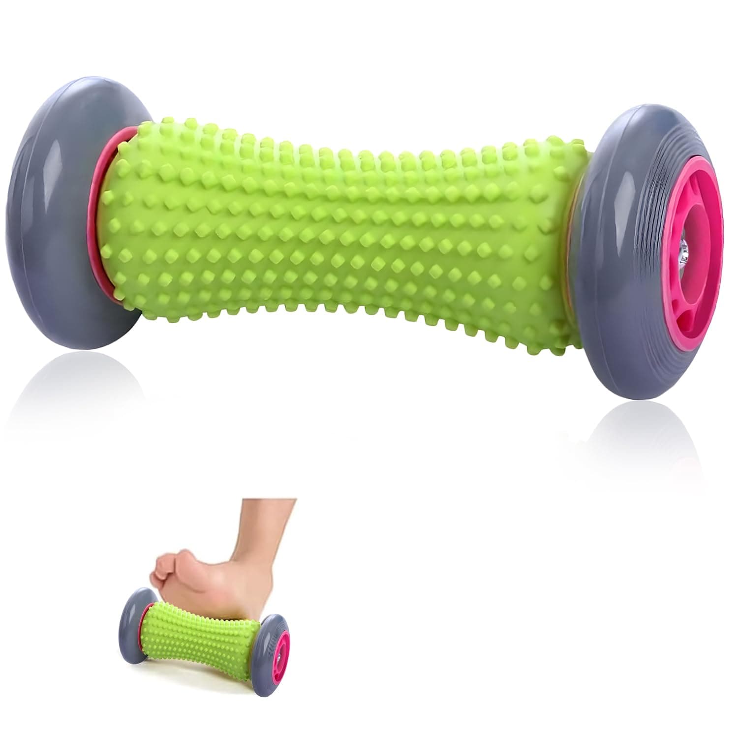 NA/ Foot Massage Roller, Deep Tissue Trigger Point Muscle Roller Stick to Relieve Pain and Stress Plantar Fasciitis Recovery Therapy Tool Foot Massager for Tight Muscles, Feet, Hands, Arms, Legs