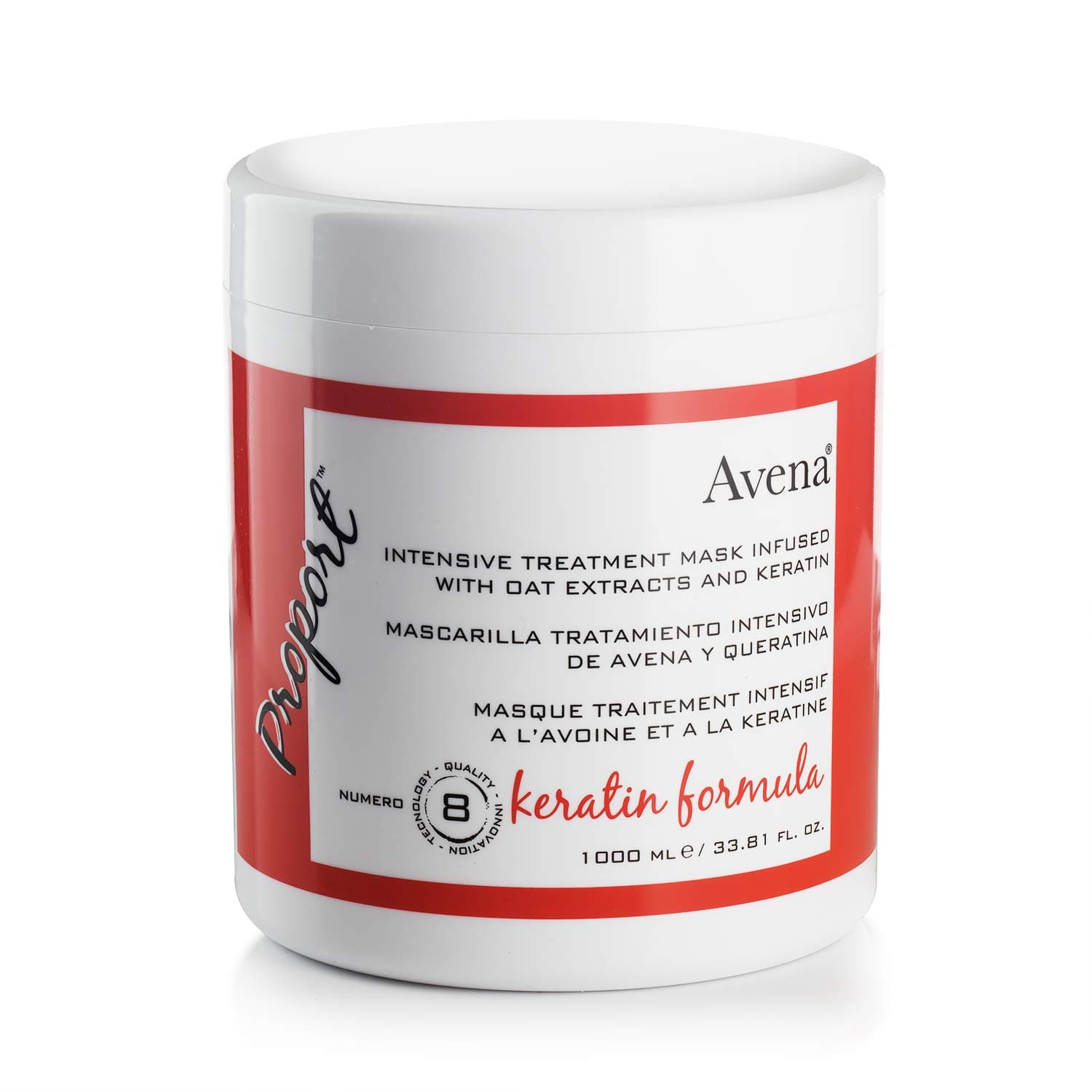 Avena Oat Extracts & Keratin Intensive Treatment Mask, 33.8 Fl Oz