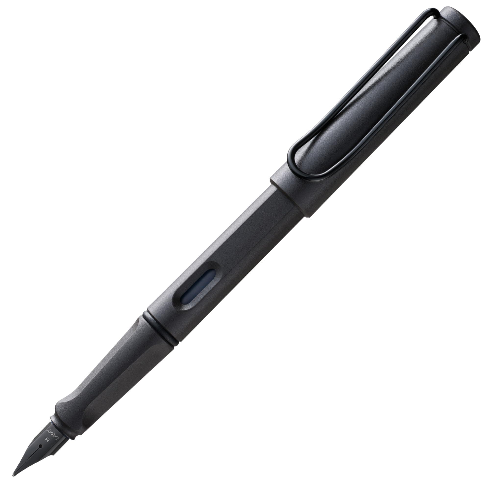 safari umbra - Fountain Pen with ergonomic grip & polished steel nib in size EF - ideal for any Writing & Calligraphy - including LAMY T 10 blue cartridge - Right-Handed