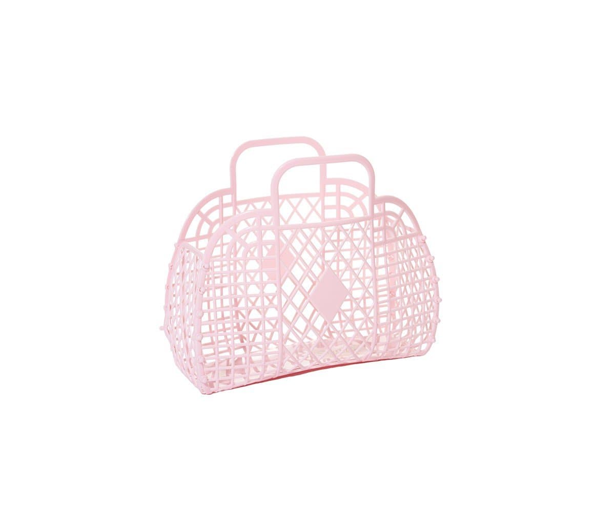 Sun Jellies Retro - Small Bag. 25 x 22 x 11 cm Pink Stick