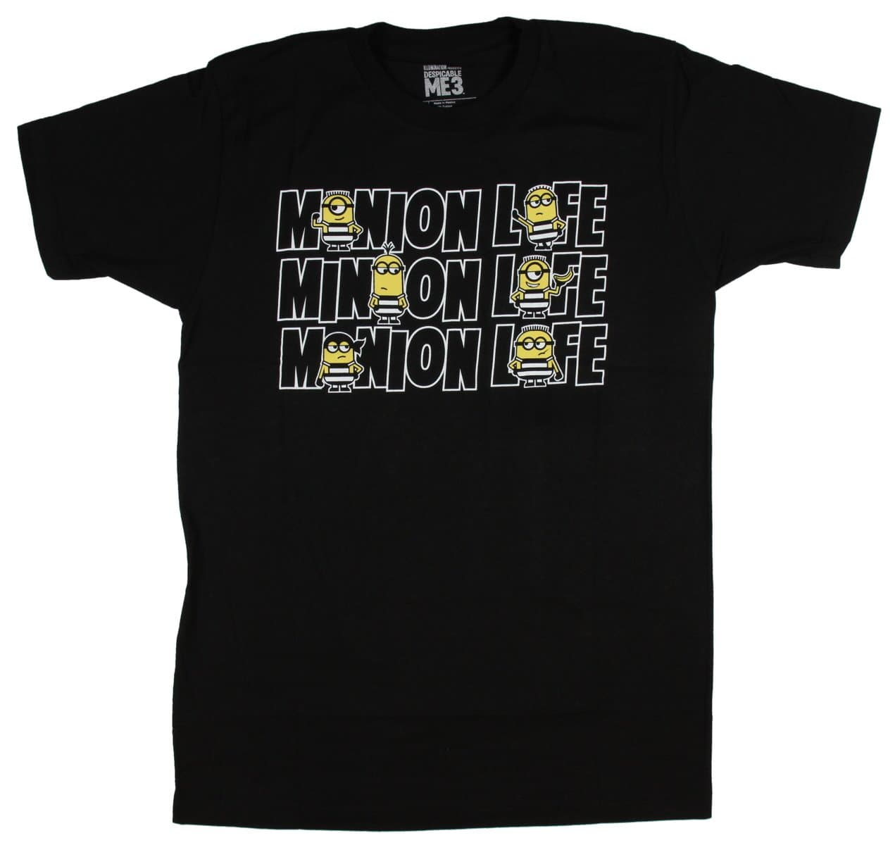 Despicable MeMen's T-Shirt, Black, L