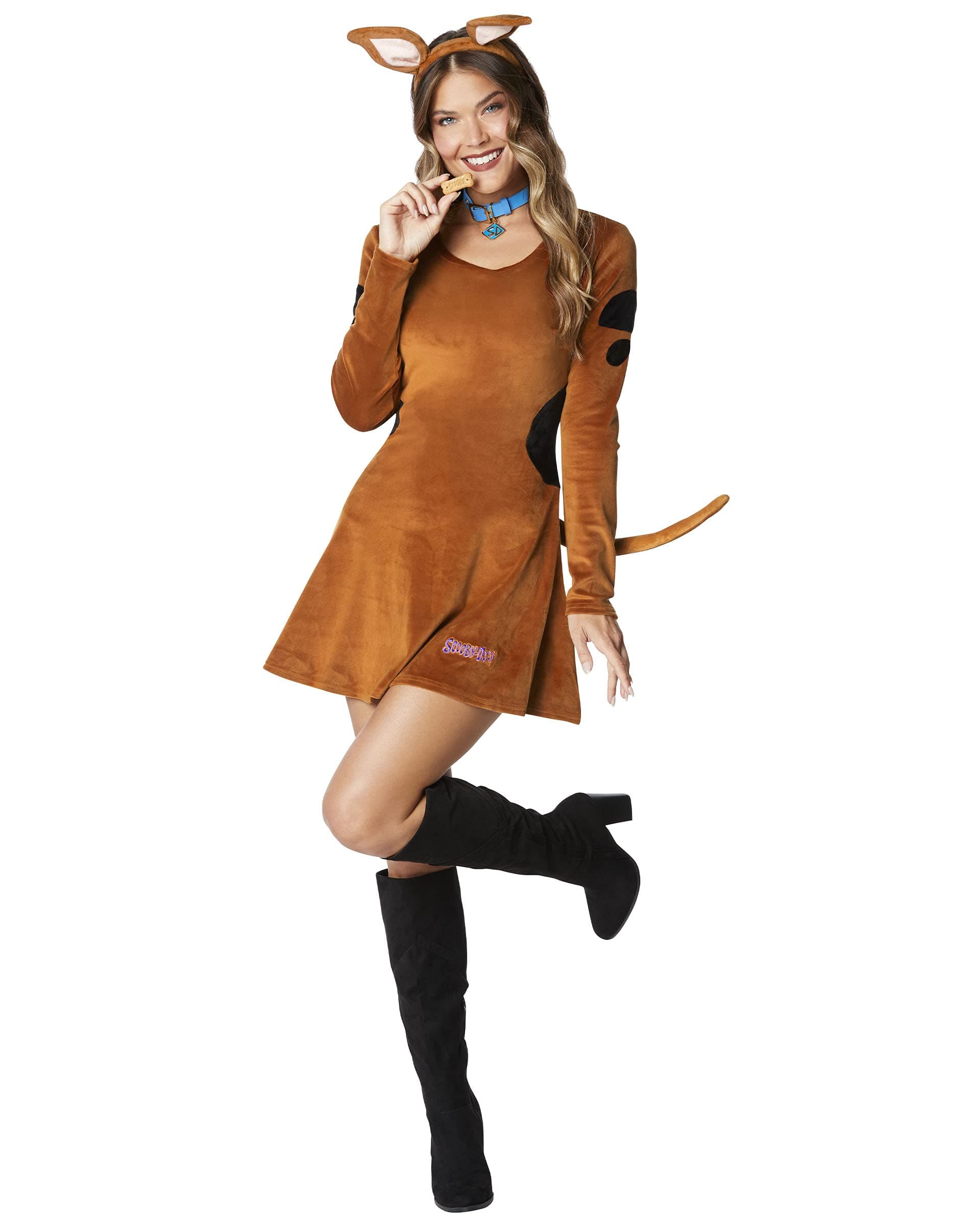 Spirit HalloweenAdult Scooby-Doo Dress Costume | Officially Licensed | Group Costume | TV and Movie Costume