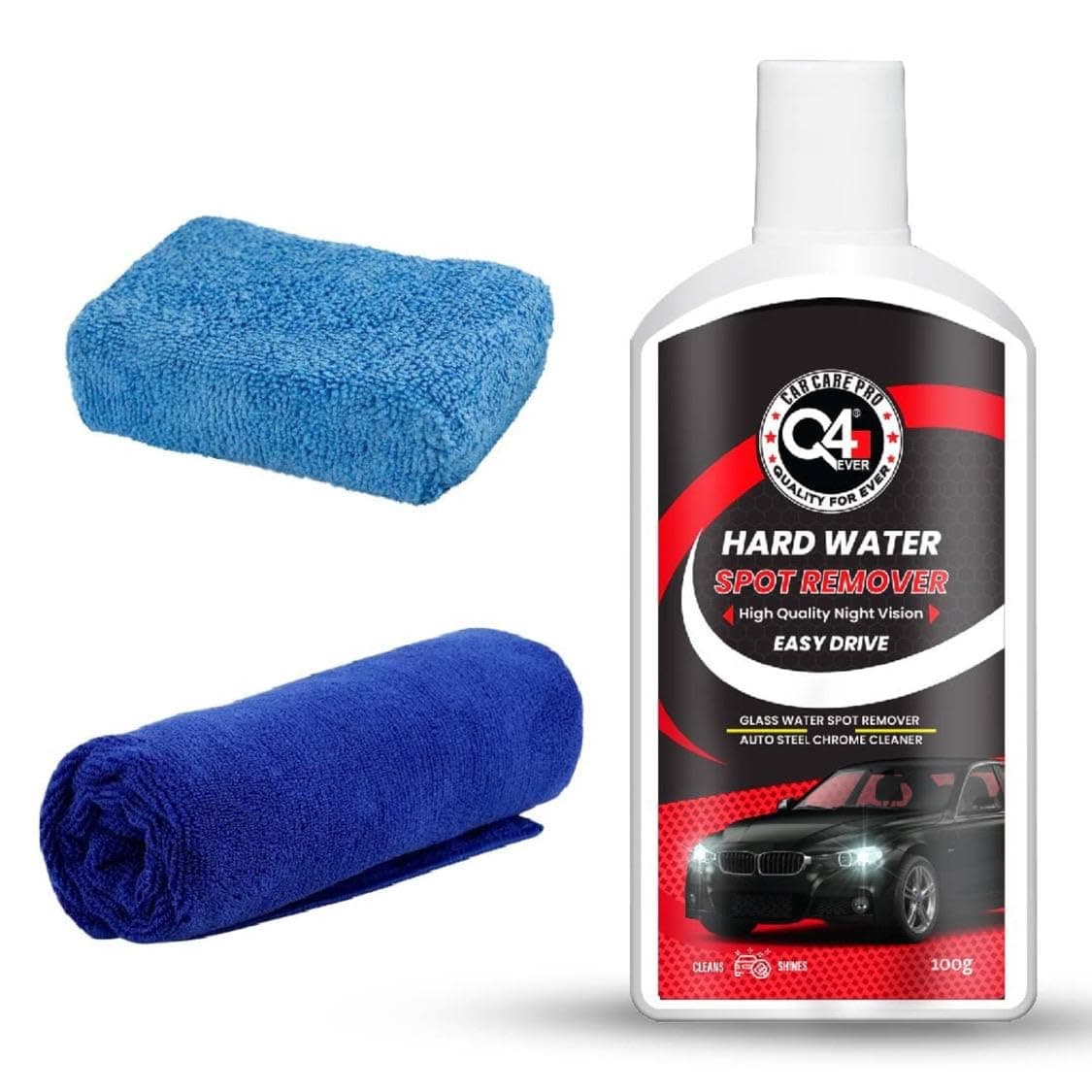 - Auto Care Glass Polish Hard Water Spot Remover (Cream) (3 Items Pack Cream)