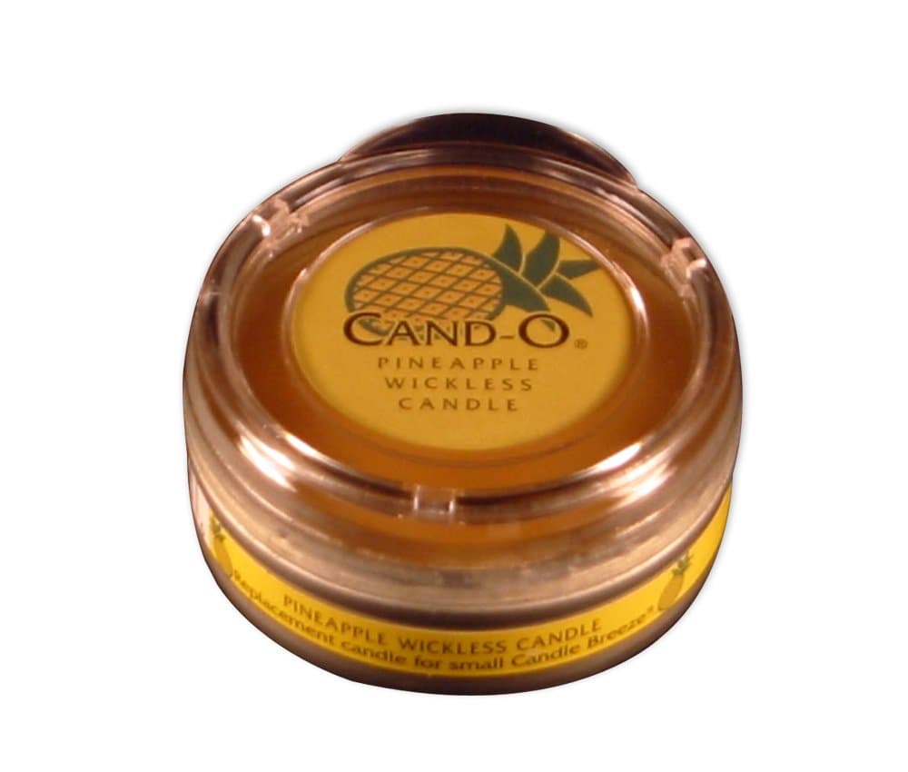 Candle Breeze Cand-o Pineapple Flameless Scented Candle, Small