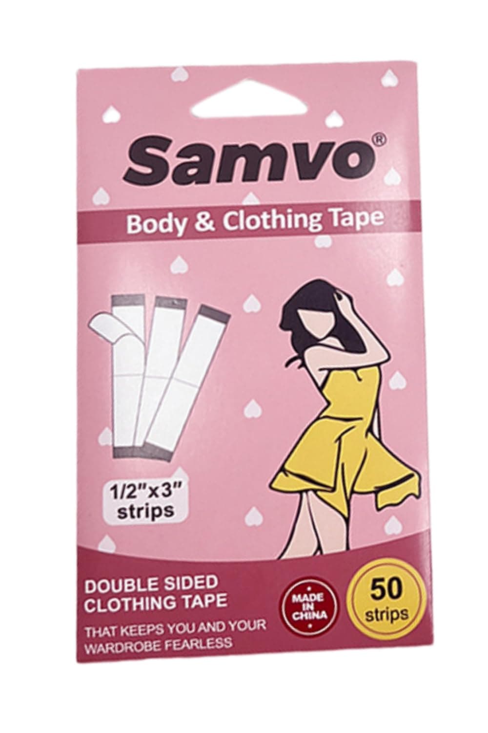 SKY TOUCH Double Sided Clothes Tape for Women, Double Sided Body Tape and Clothing Tape, Fashion Invisible and Clear Tape