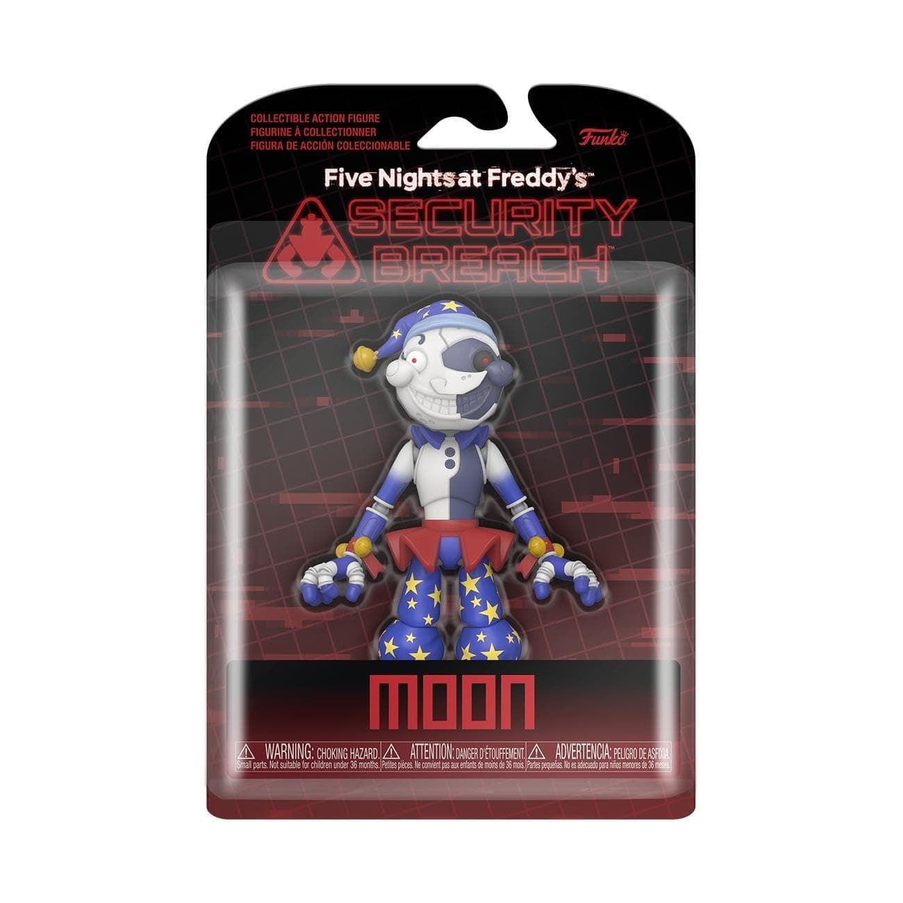 Action Figure: Five Nights at Freddy's - Moon - Collectable - Gift Idea - Official Merchandise - for Boys, Girls, Kids & Adults