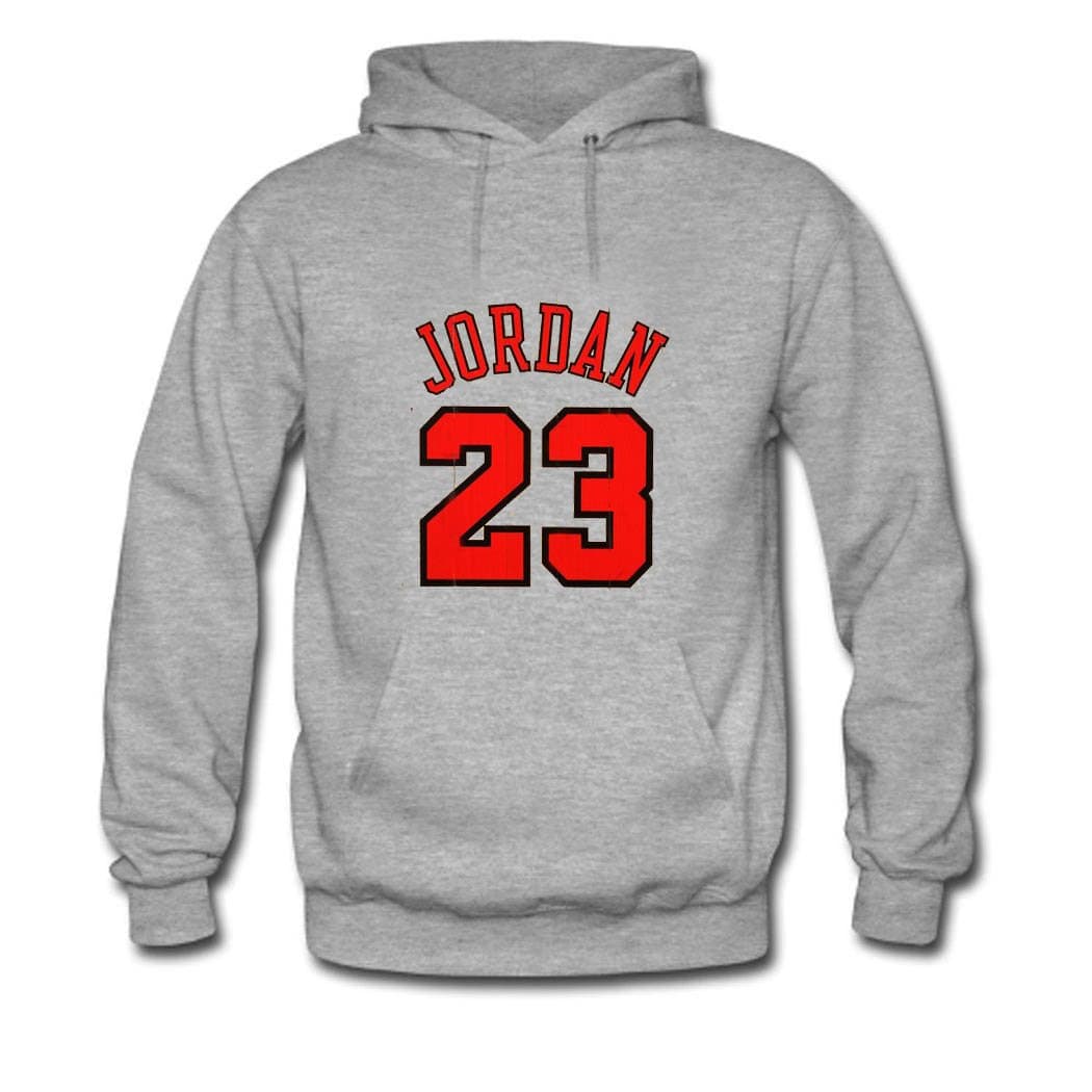 Smilyr Printing Custom #23 Jordan Kids Boys And Girls Classic DIY Hoodie Sweatshirt White