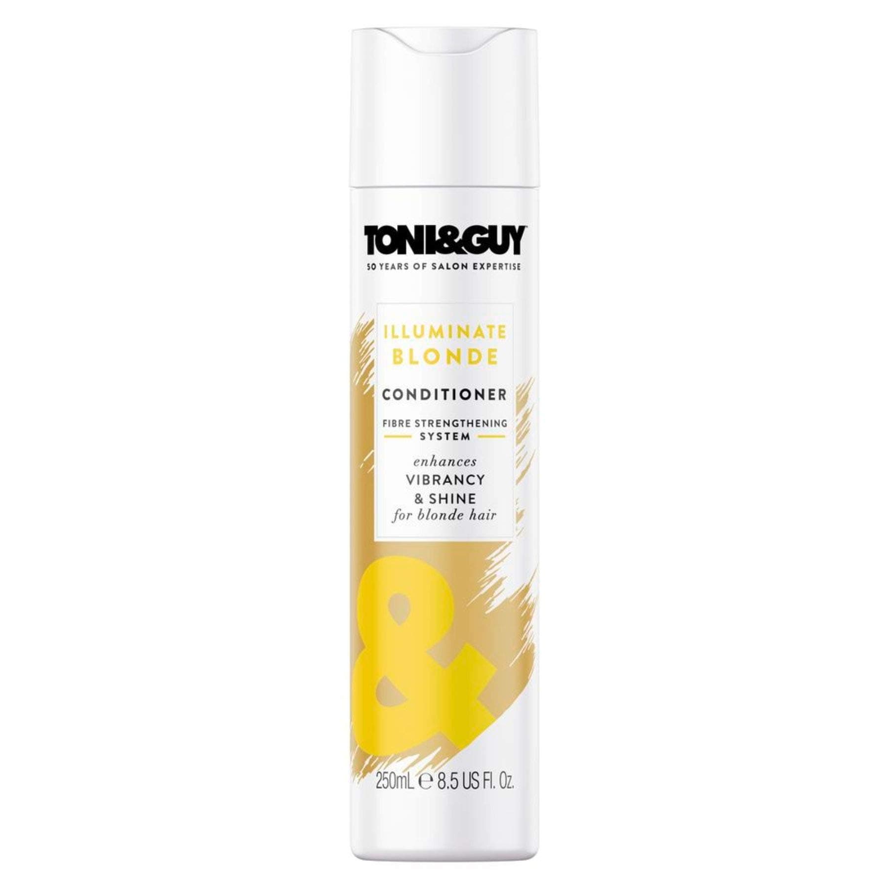 Toni & Guy Illuminate Blonde Conditioner to Enhance Shine for Coloured, Highlights and Natural Blonde Hair, 250ml