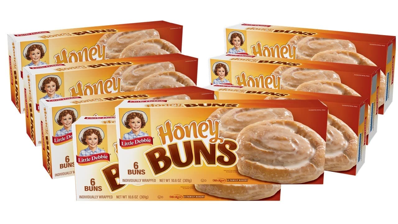 Honey Buns, 8 Boxes