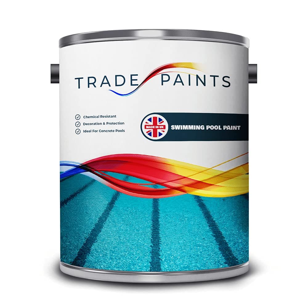 Swimming Pool Paint (5 Litre, Regatta Blue BS18E53)