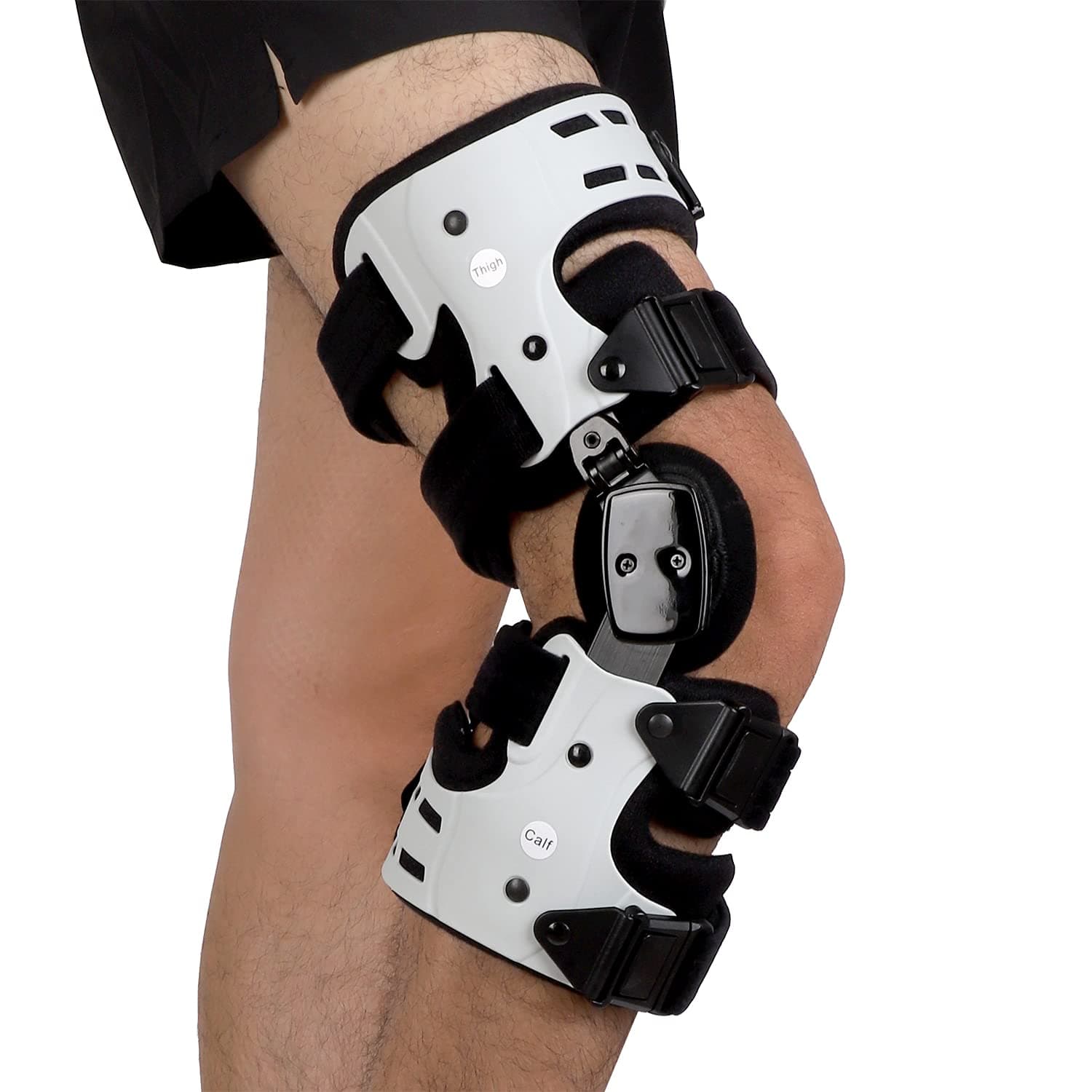 Orthomen OA Unloader Knee Brace, Support for Arthritis Pain, Osteoarthritis, Cartilage Defect Repair, Avascular Necrosis, Bone on Bone Knee Joint Pain and Degeneration Medial Inside Right