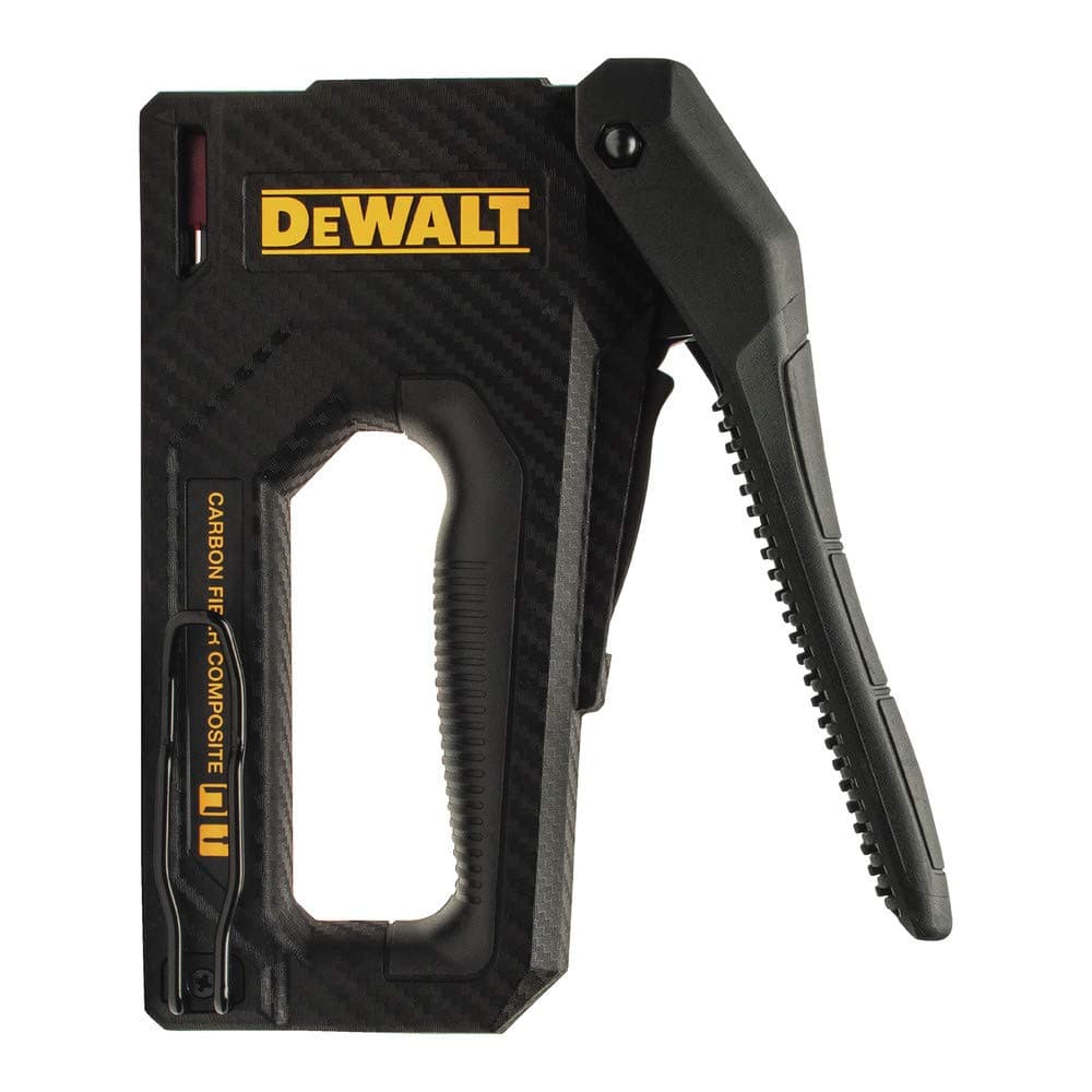 Staple Gun, Carbon Fiber Body, 2-in-1 Tacker (DWHT80276)