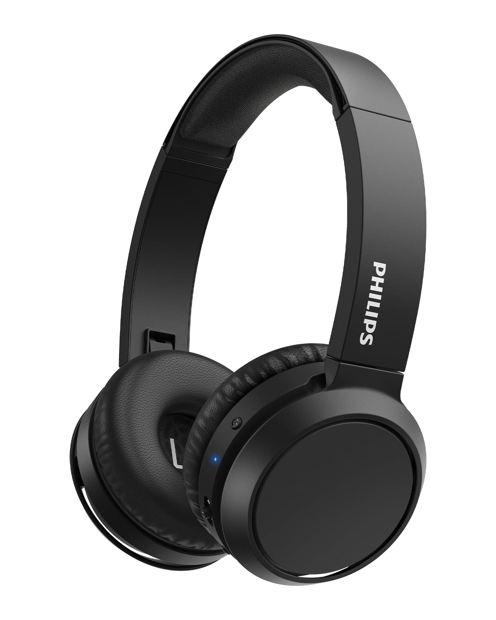 PHILIPS H4205 Wireless Headphone,On-Ear Bluetooth Headphone with BASS Boost,Quality Sound,32mm Drivers,29-Hour Battery Life,Fast Charging,Lightweight,Adjustable Cushioned Headband,Soft Ear Cups,Black