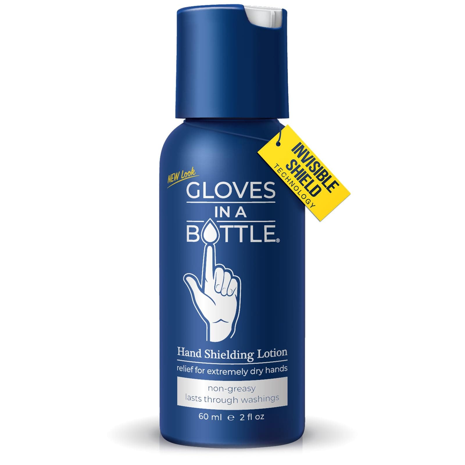 Gloves In A Bottle Hand Lotion 2oz - Great for Dry Itchy Skin! Grease-less and Fragrance Free!