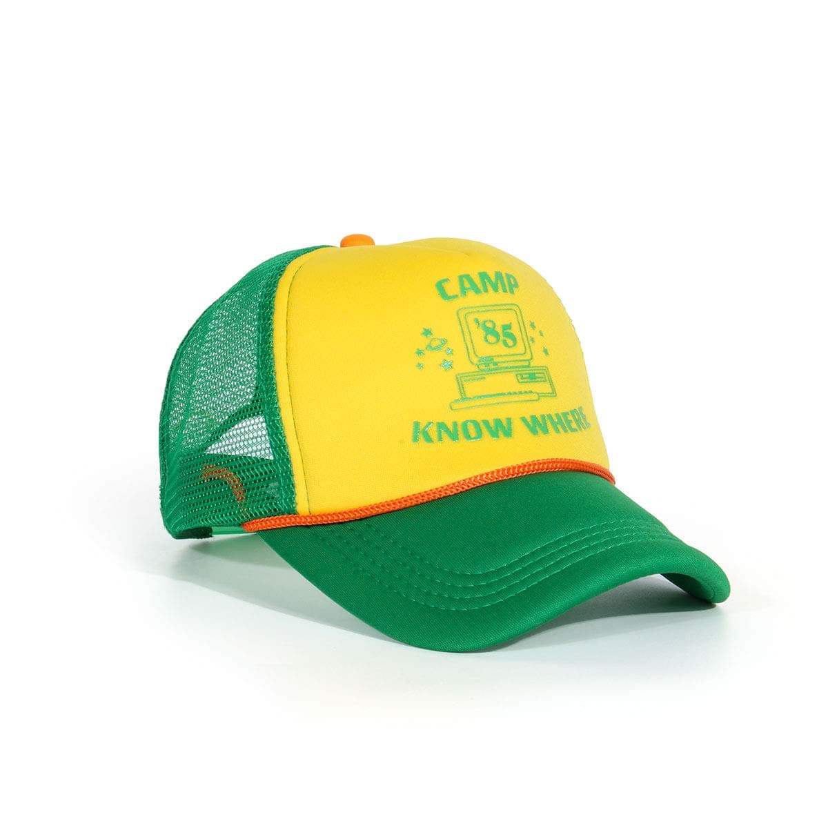 FOCUSOUL Stranger Things Cosplay Dustin Baseball Hat Retro Trucker Mesh Cap 85 Know Where Adjustable Snapback Cap