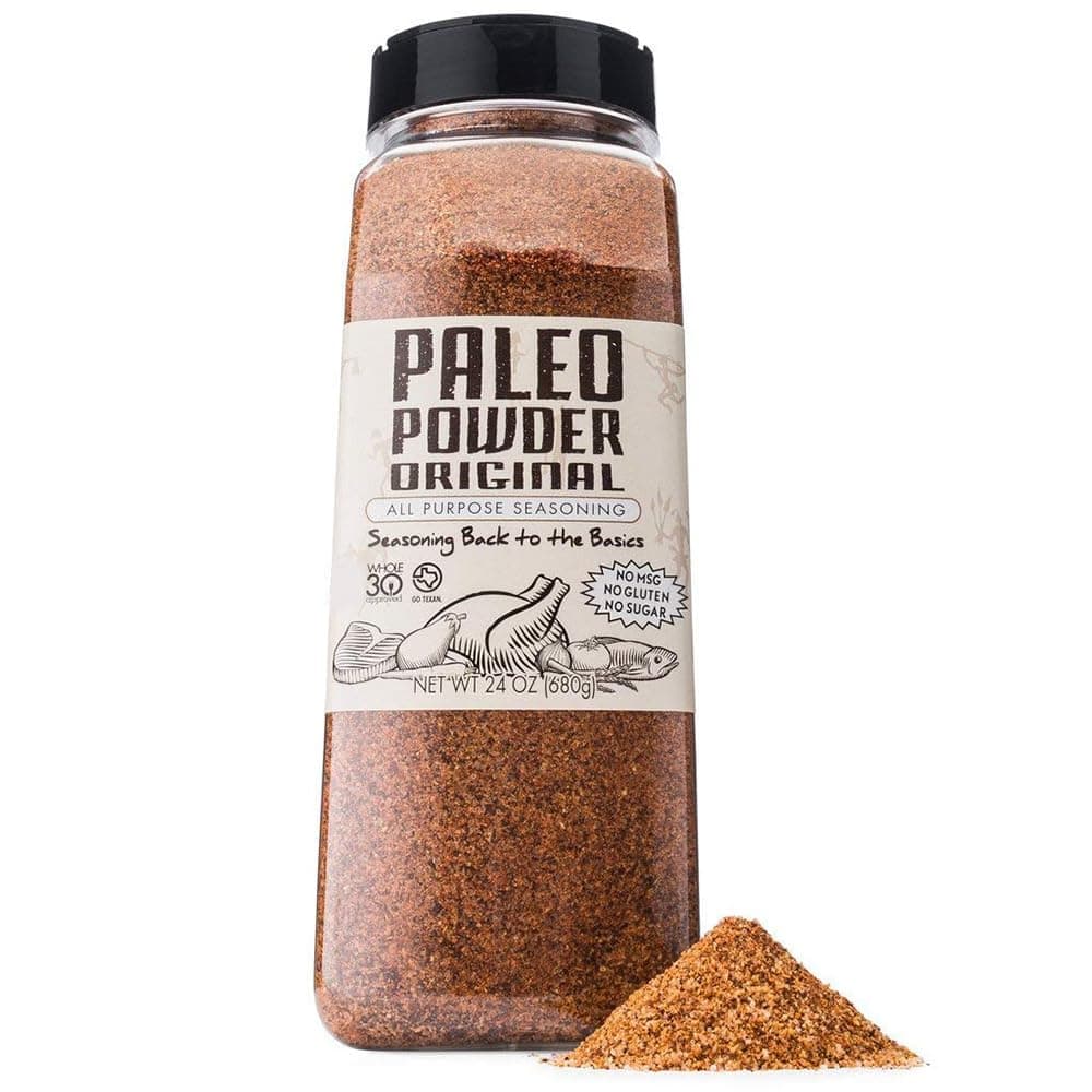 Paleo Powder All Purpose Seasoning Original Flavor. The First and Original Paleo Food Seasoning Great for all Paleo Diets! Certified Keto Food, Paleo Whole 30, Gluten Free Seasoning