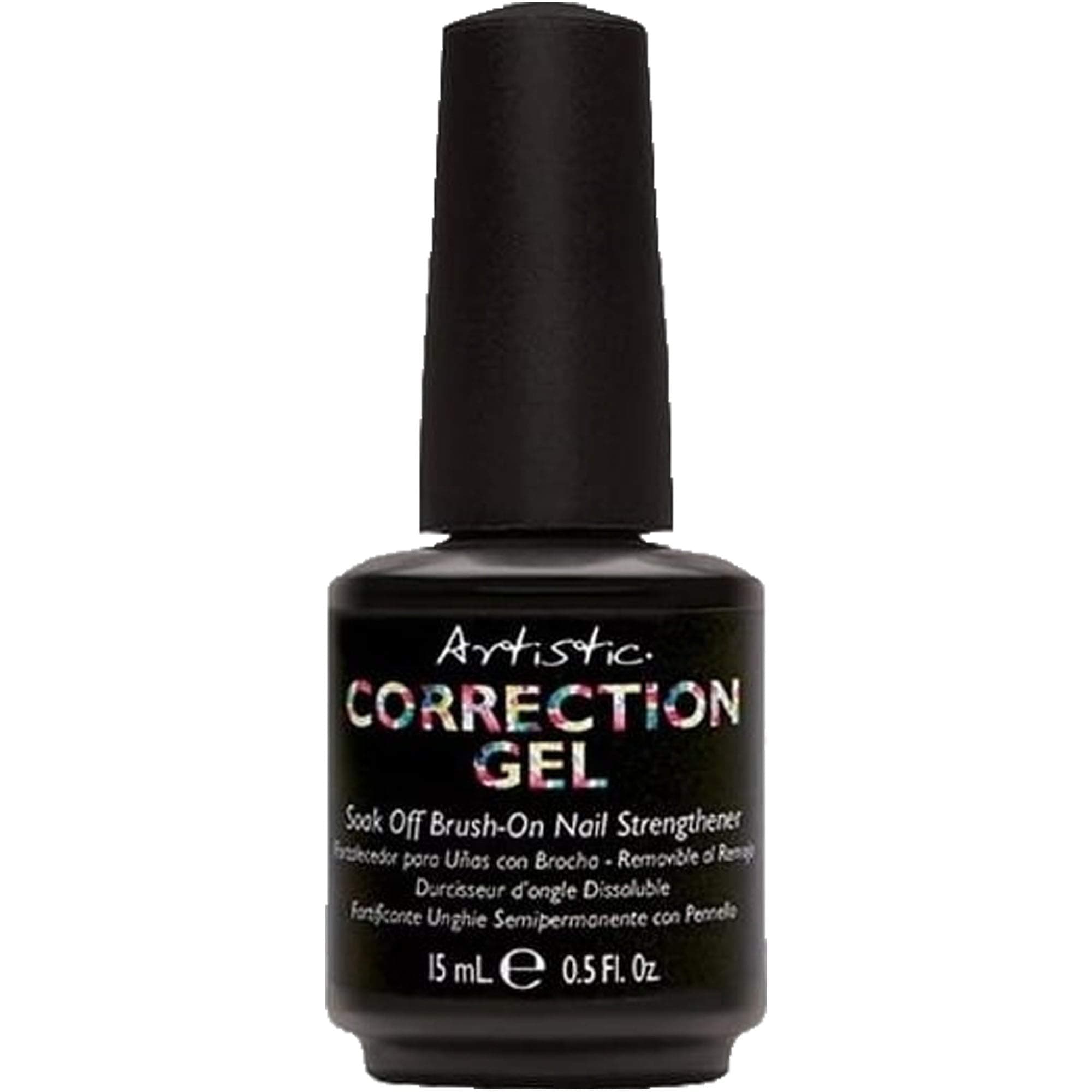 ArtisticColour Gloss Soak Off Brush-On Nail Strengthening Correction Gel 15ml