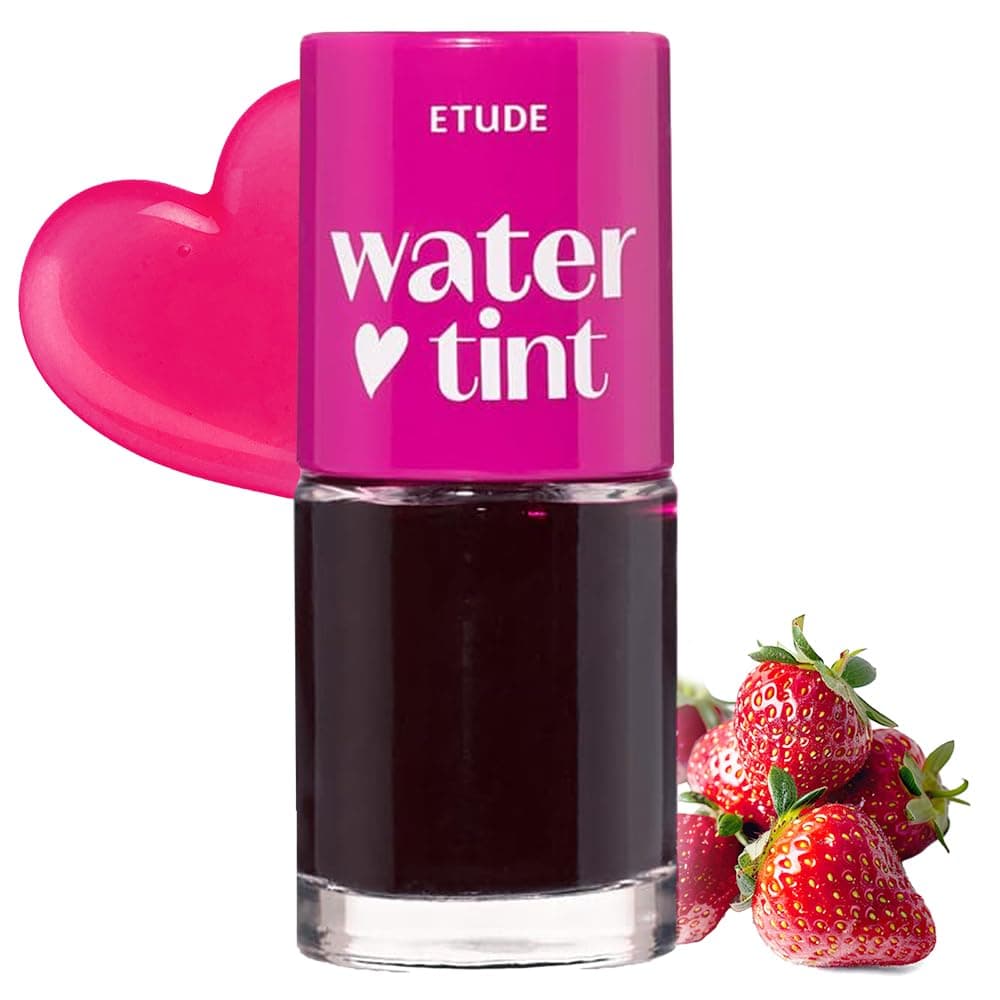 Dear Darling Water Tint Strawberry Ade Vivid Color Lip Stain With Moisturizing Weightless & Non Sticky 0.32 Fl Oz (Pack Of 1) Strawberry Ade