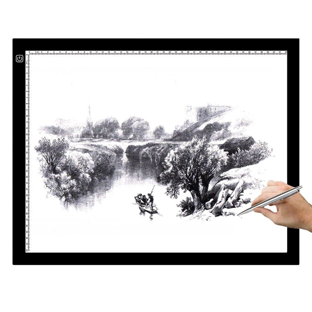 A3 Light Box LED Light Pad Ultra Slim Art Craft Tracing Tattoo Pad Board Lightbox