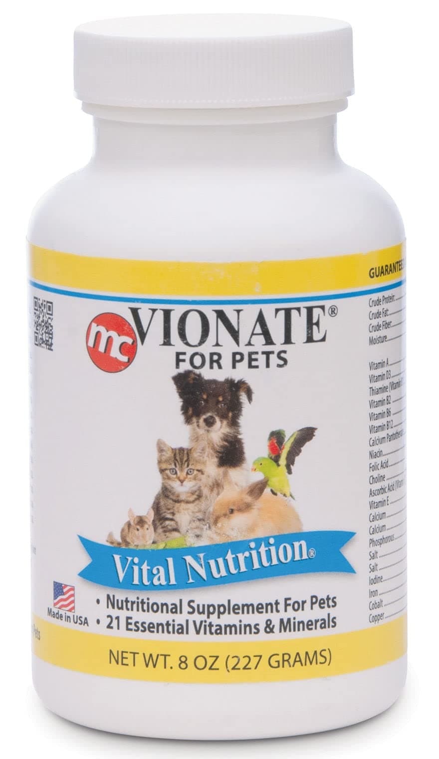 Miracle Care Vionate Vitamin Mineral Powder, 8-Ounce