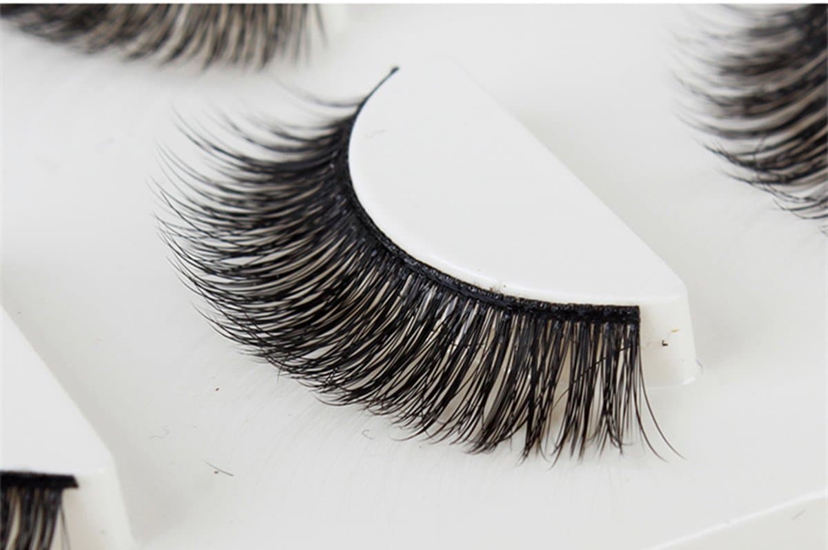 Mink Lashes 3d Mink Eyelashes 100%Siberian Mink Lashes Natural Lashes For Daily Makeup Handmade Reusable False Lashes 3 Pairs
