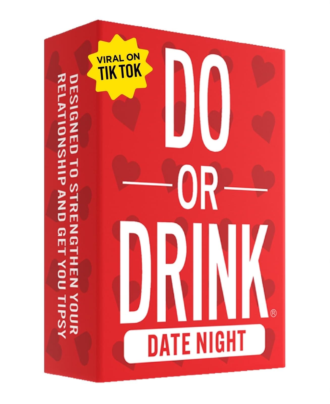Do or Drink Date Night - Couples Drinking Card Game for Adults, Fun Romantic Game for Two, Perfect for Game Night, Parties, or Gifts for Boyfriend, Girlfriend, or Wife and Husband, 250 Cards