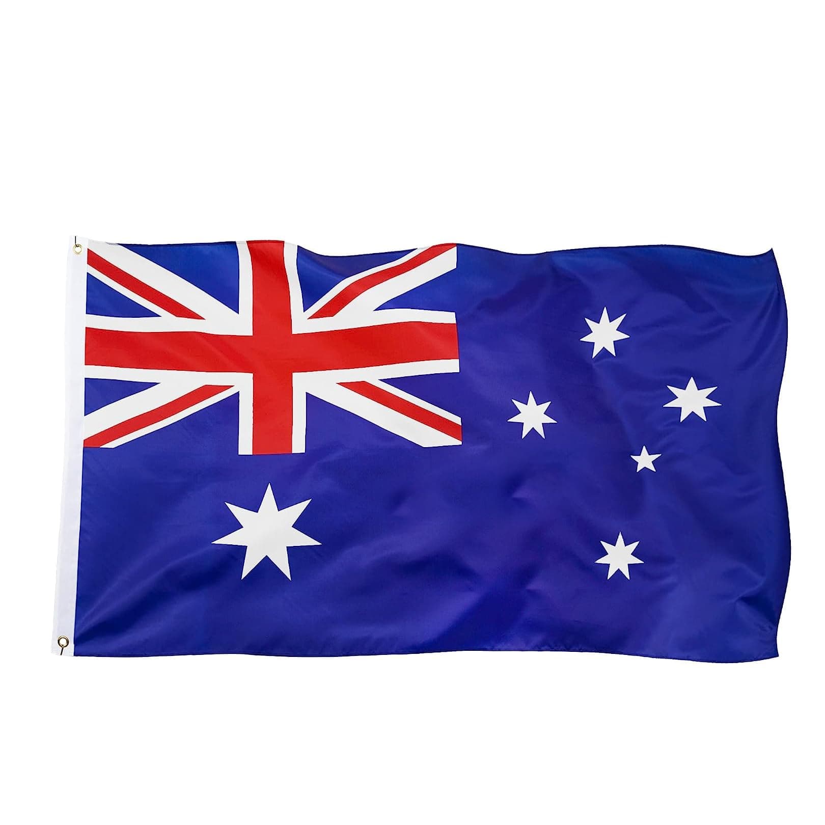 Jc.upin Large Australian Flag, Australian Party Decorations 3 X 5 Ft Australia Flag,Vivid Color and UV Fade Resistant Australian National Flags for Australian National Day, BLUE626