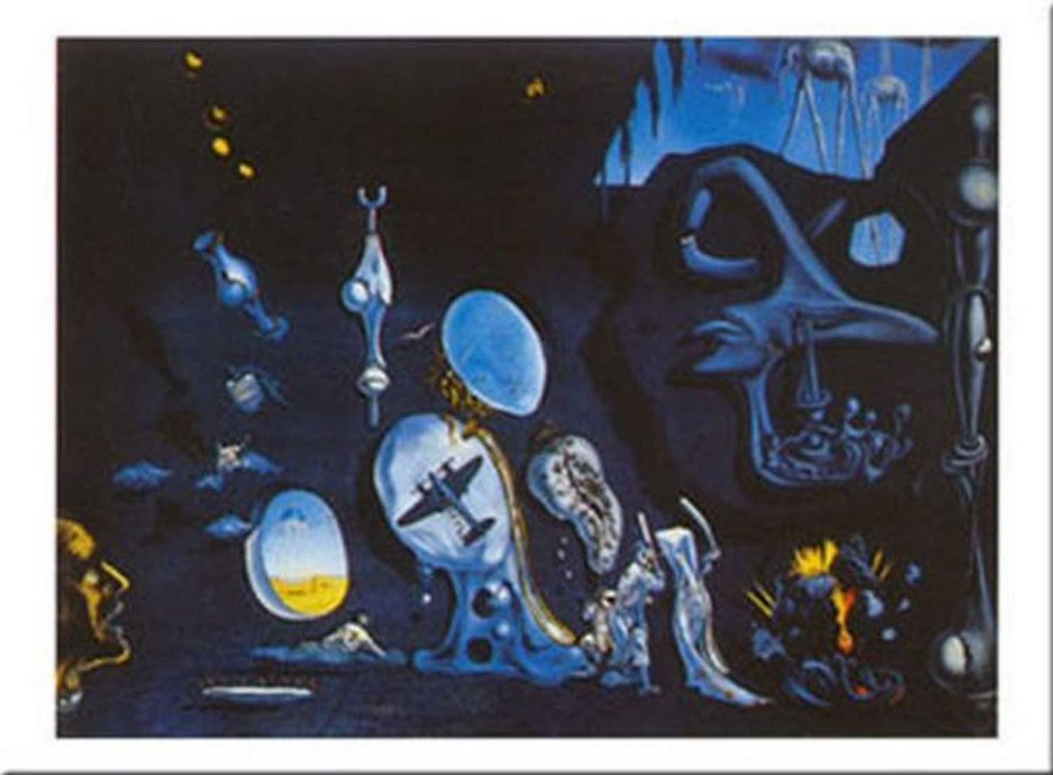 Buyartforless Idylle Atomique by Salvador Dali 24x31 Art Print Poster