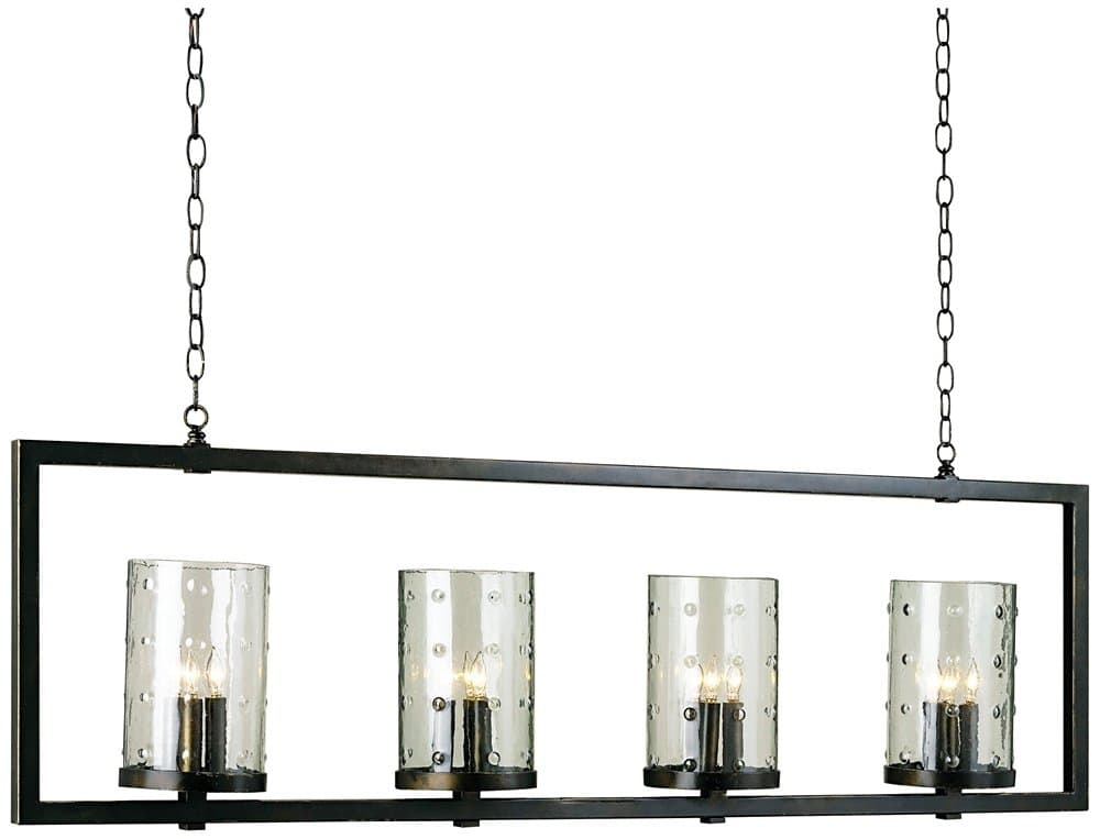 Currey And Company Longhope 55" Wide Bronze Chandelier