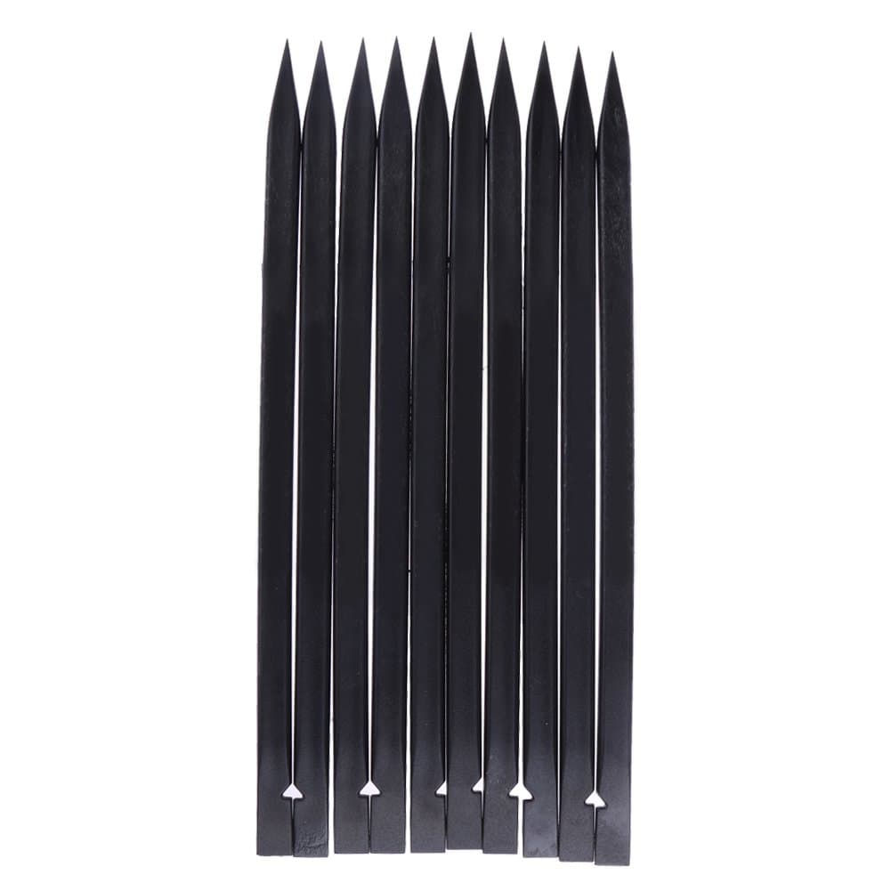 10pcs/Set Plastic Spudger Black Stick Mobile Phone Open Repair Tool for iPh