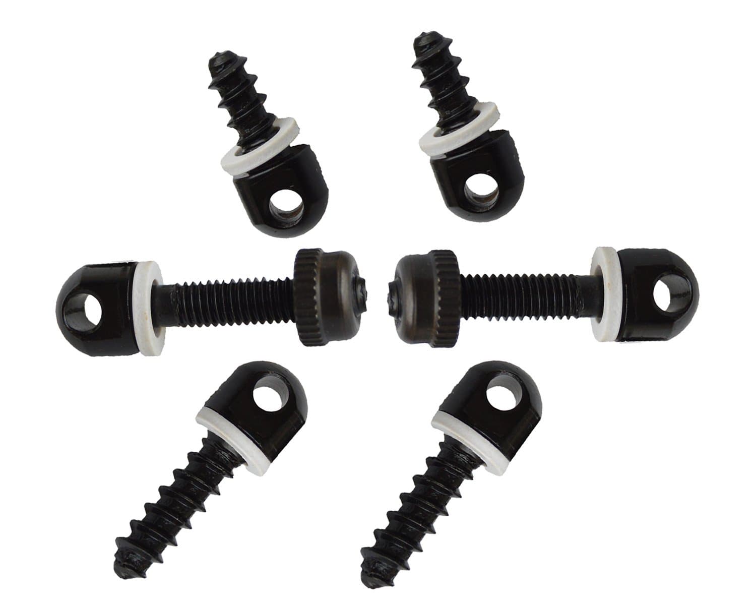 Sling Swivel Screws Wood Screw Studs Set Bipod Base Gun Sling Mounting Kit Pack of 6 (6PC/2SET)