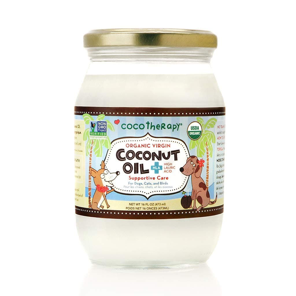 Organic Virgin Coconut Oil for Pets, 16 Oz