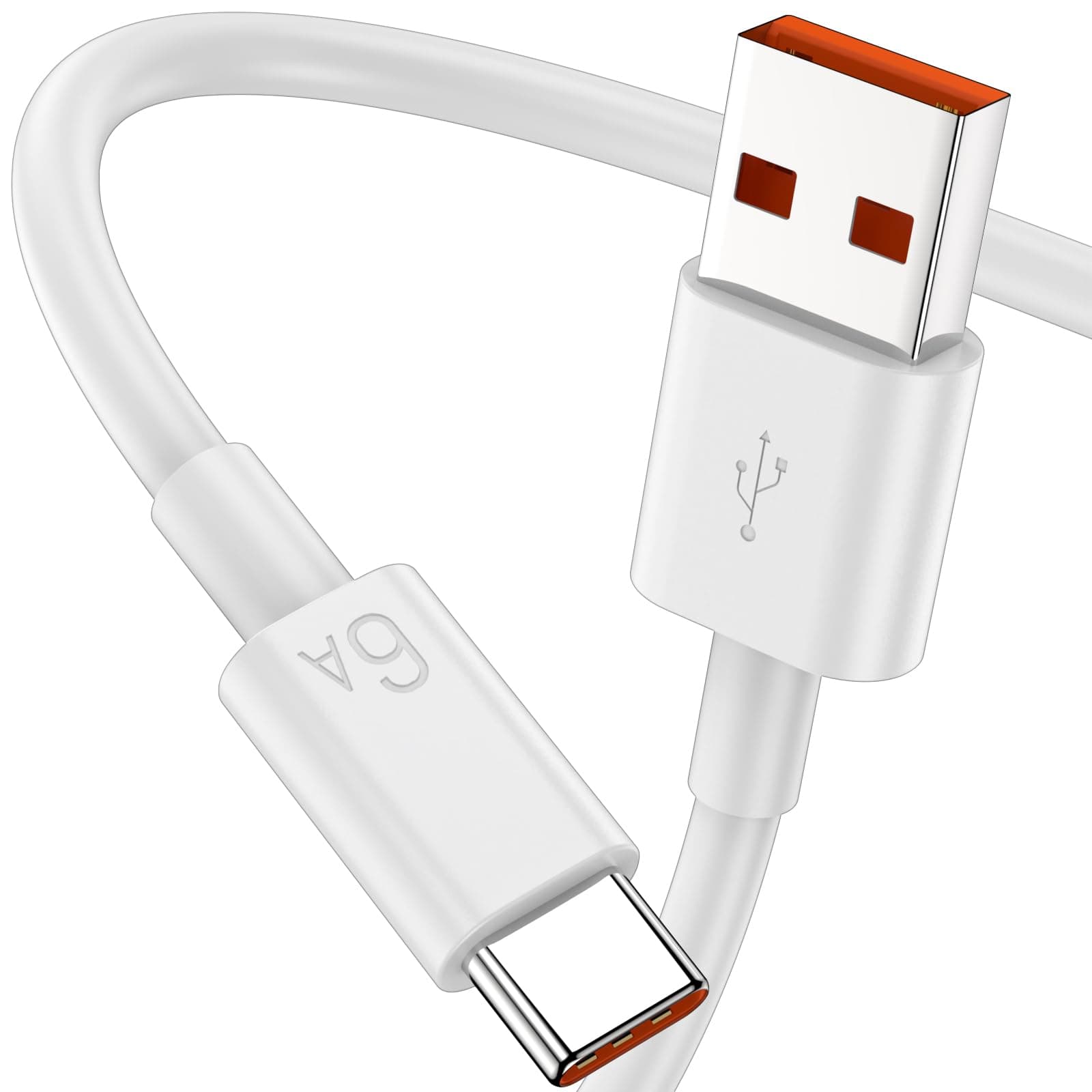 USB C Cable 2 m for Honor 90 Lite 5G, 100W 6A Supercharge USB to TPY C Charging Cable, Quick Charging Data Cable for Honor 200 Pro Lite Honor Magic 6 Pro Lite Honor Pad X Huawei MatePad FreeBuds