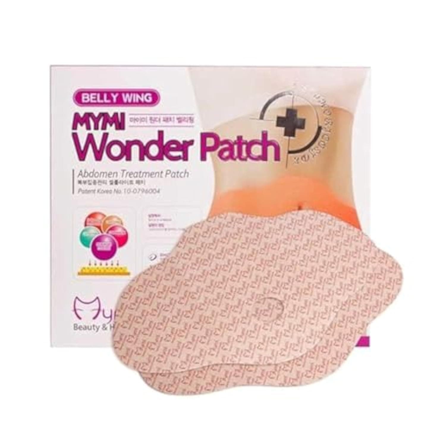 Mymi Wonder Abdomen Patches 15 Pieces