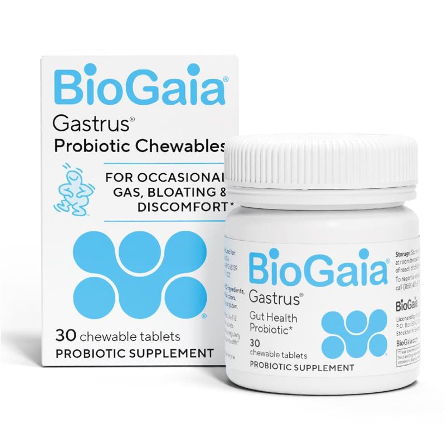BioGaia Everidis Health Sciences Gastrus Probiotic Supplement - 200 Million Cfu 156676