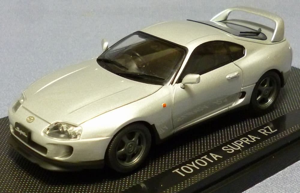 Toyota Supra RZ 1996 Silver 1/43 Scale Diecast Model [Toy]