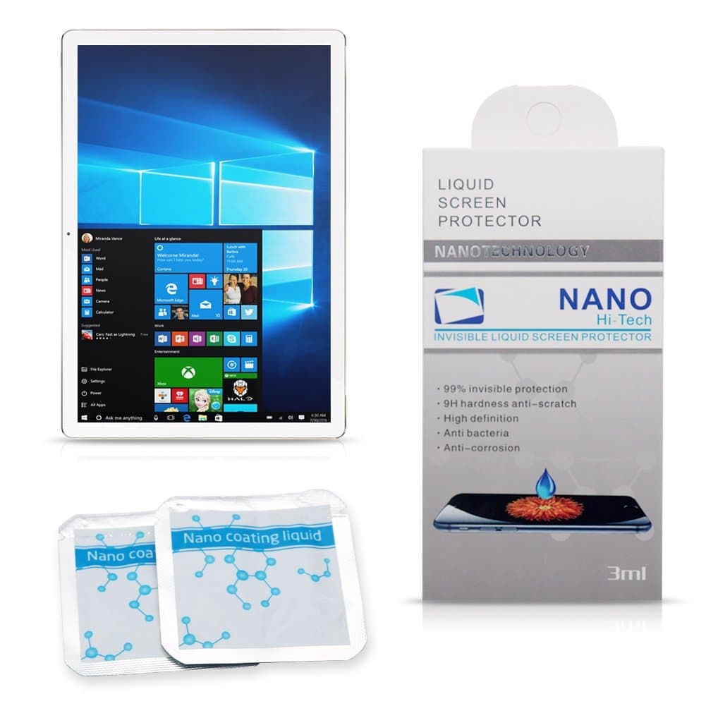 Liquid Nano Odys Xelio HD10 Tablet Protector 3ml Armoured Glass Screen Protector