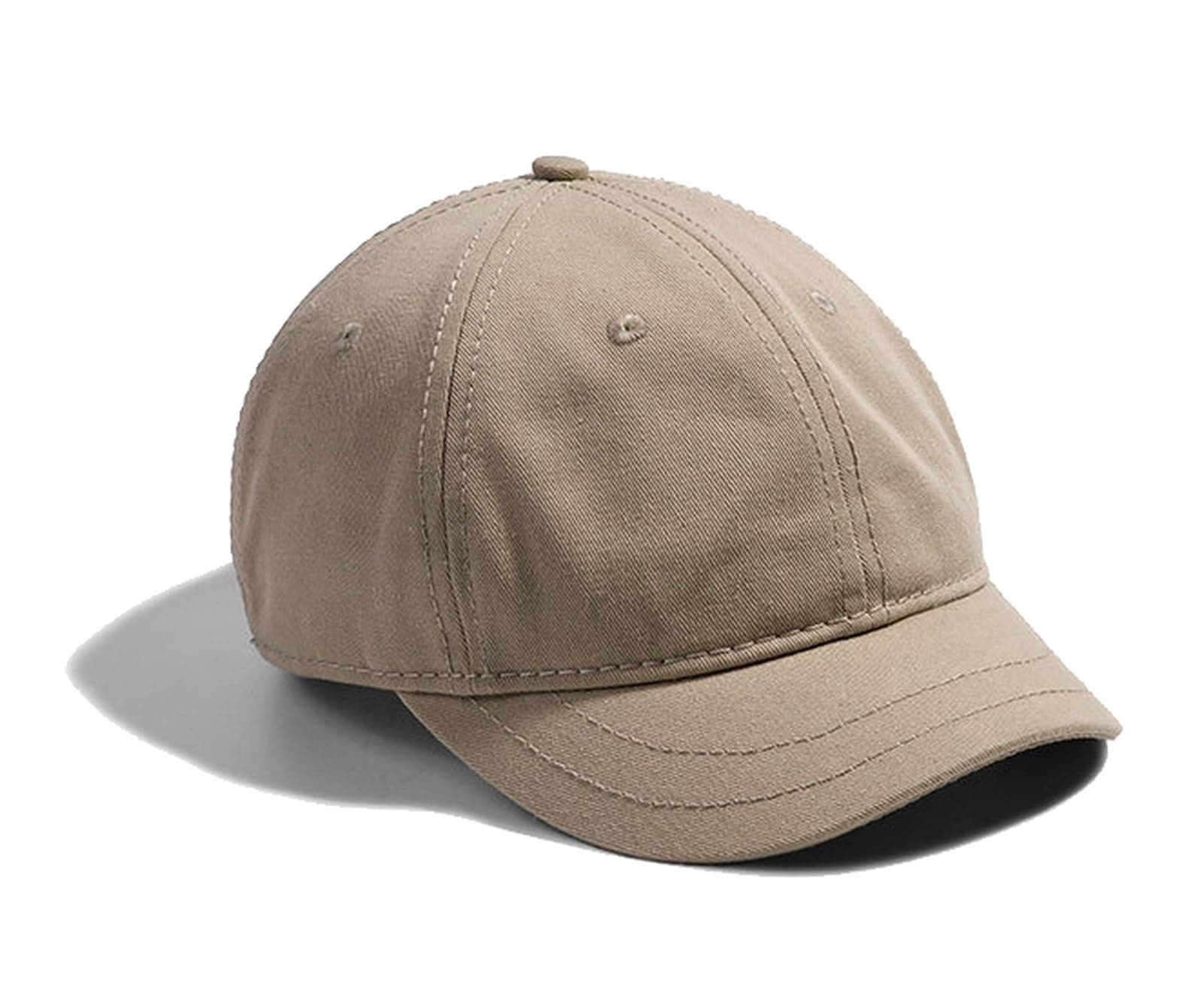 Adjustable Mens and Womens Sun Hat Short Brim Baseball Cap