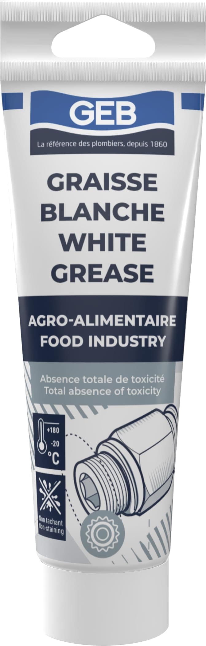 geb sas 3283986511358 White Food Lubricant - 125 ml L-Geb, Unknown