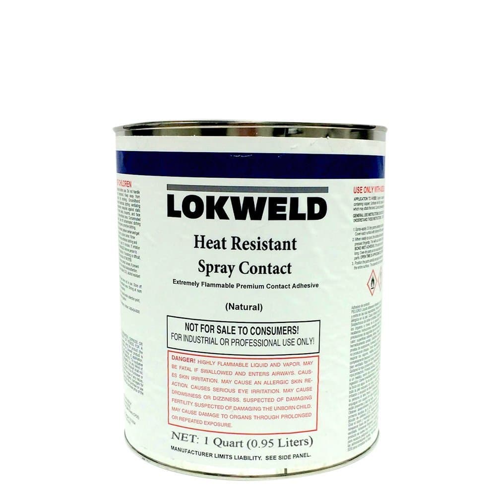 Lokweld Heat Resistant Contact Adhesive (Quart)